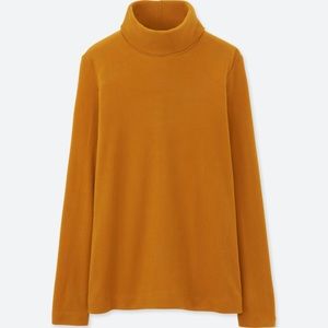 Uniqlo Women Heattech Fleece Turtlene
